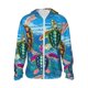 thumbnail image 1 of Balery Little Sea Turtles Sudadera ligera de manga larga con capucha y protección solar UPF 50+ para hombre y mujer, ideal para pesca y running-X-Large, 1 of 7