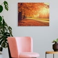 thumbnail image 3 of Chilfamy Canvas Wall Art Trees Leaves Autumn Print On Canvas Modern Decor Ready To Hang 16x12in, 3 of 6