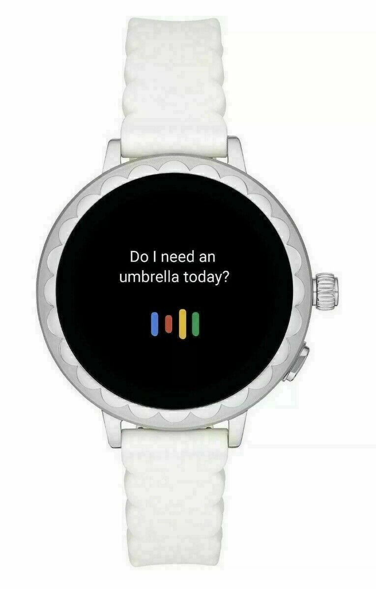 Kate Spade Smartwatch Silver KST2011 Touchscreen Scallop Womens Watch â BrickSeek