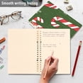 thumbnail image 5 of Ckdifva Christmas Candy Cane A5 Ring Binder Notebook Journey Note Diary College Ruled Study 60 Pages, 5 of 8