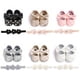 thumbnail image 3 of Walkers Zapatos Con Lazo De Princesa Para Bebés Niñas Con Diadema Conjunto De Primeros Caminantes Recién Nacido Prewalker Suave Antideslizante Suela Zapato 0-18 Meses, 3 of 4