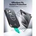 thumbnail image 2 of Protector de pantalla ESR para iPhone 15 Pro Max 3 Pack, 2 of 8