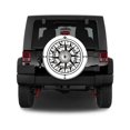 thumbnail image 1 of Compass Custom Spare Tire Cover Personalized Car ration Custom Tire Cover Suv Travel Trailer Tire Cover Waterproof Prot, 1 of 5