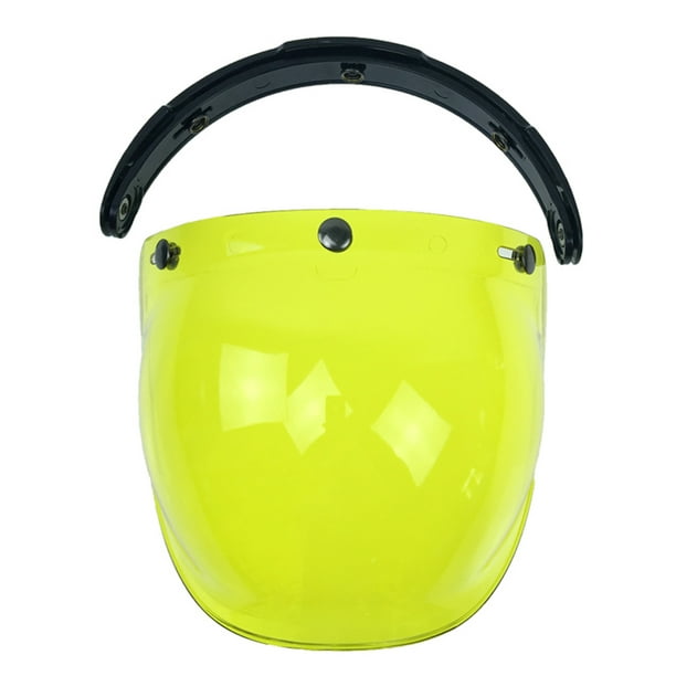 Casco Abierto 3/4 Visera De Burbuja – Estilo Retro Vintage – Talla Universal – Soman – Para Motocicleta