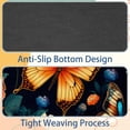 thumbnail image 4 of Butterfly Square Non-Slip Rubber Bottom Printed Desk Mat Mouse Mat Gaming Mousepad Desk Pad - 8.3x9.8 Inch, Suitable for Office and Gaming, 4 of 6