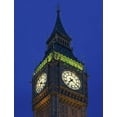 thumbnail image 2 of Flaherty, Dennis 19x24 Black Ornate Wood Framed with Double Matting Museum Art Print Titled - Great Britain, London Big Ben Clock Tower, dusk, 2 of 4