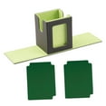 thumbnail image 2 of Xuanheng Card Deck Box Container Collectible Game Card Protection Display Window Cards Display Case for Sports Cards Party Collectible Green, 2 of 8