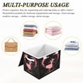 thumbnail image 6 of Iauyy Large Storage Box with Lid - Foldable Home Storage Bins for Clothes Toy Holiday Decor, Cartoon Couple (42*32*30cm), 6 of 6