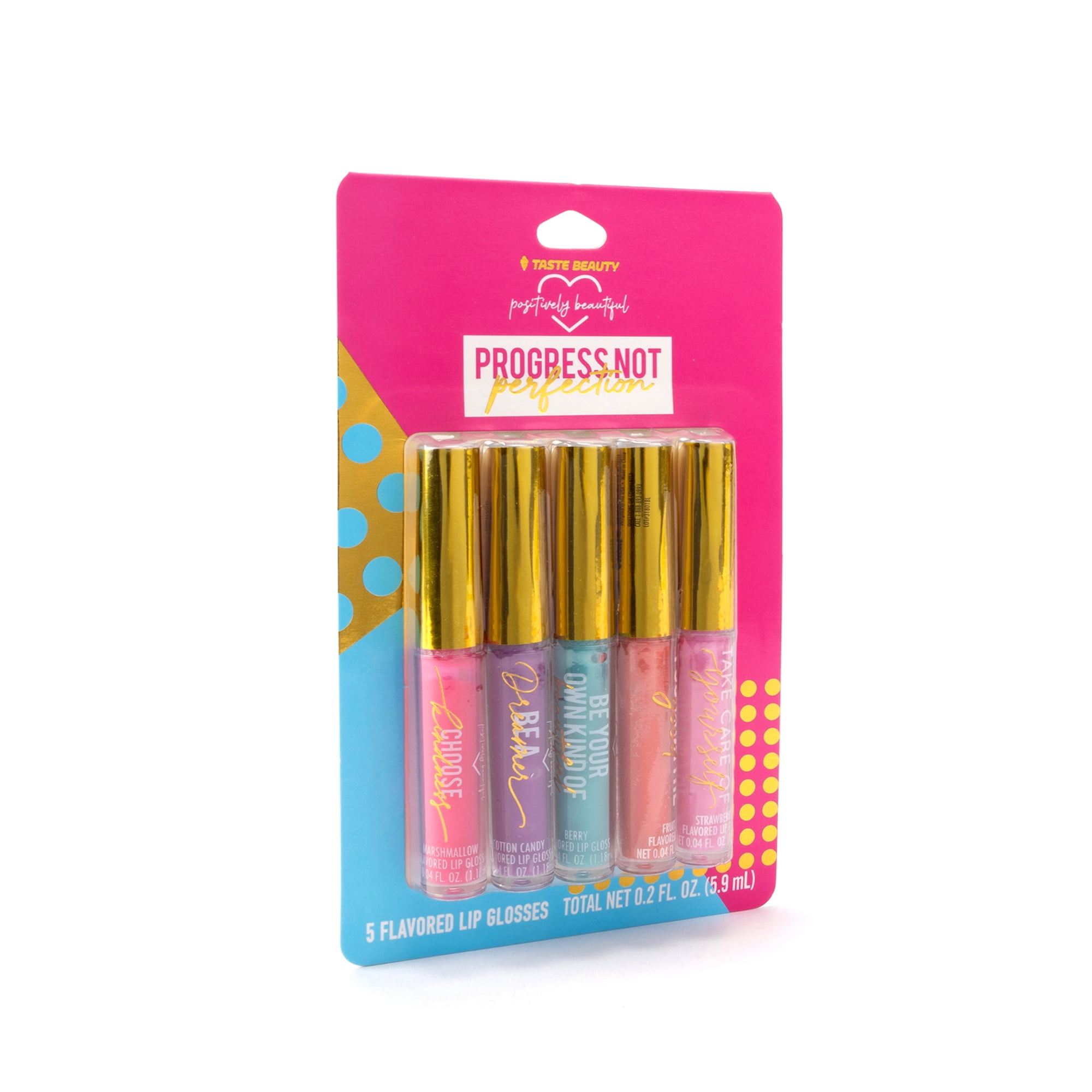 Taste Beauty Power Line - Lip Gloss 5 pack, .19 oz