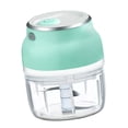 thumbnail image 4 of Molinillo de ajo Picadora de alimentos eléctrica USB Picadora de verduras de cocina inalámbrica recargable, 150 ML Methold HA003939-01B, 4 of 7
