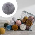 thumbnail image 4 of Almohada de Felpa Suave Esférica Relleno Bo de Felpa Almohada Decoración Cojín Cojín Almohada para Cama de Oficina Decoración de Estar Gris Sunnimix arrojar la almohada, 4 of 8