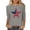 Gray, variant on Patriotic Shirts for Women Long Sleeve 4th of July Star American Flag Graphic T Shirts Crew Neck Plus Size Tees Fashion Casual Tops