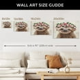 thumbnail image 7 of WFSposter Funny Sloth Wall Art Rustic Country Animal Canvas Print Sloth Wearing a Wreath Wall Decoration Vintage Animals Poster Collection Artwork for Bathroom Kitchen Kid's Room Nursery Decor 12x12, 7 of 7