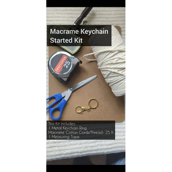Macrame Keychain Starter Kit