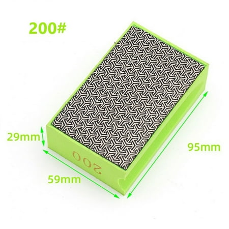 

Diamond Polishing Hand Pads 90*55mm For Granite Marble Glass Grinding Tools