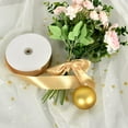 thumbnail image 6 of 1 inch x 100 Yards Satin Ribbon Roll, Ribbons Great for Gift Wrapping, Crafts, Wedding Party Decoration, Hair Bows Making and Other Sewing Projects, Champagne, 6 of 8