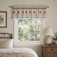 thumbnail image 2 of SPXUBZ Aztec Diamond Geometric Retro Pattern Window Valance, Rod Pocket Kitchen Curtains Valance for Bathroom Living Room Small Window Treatment, 1 Panel, 2 of 5