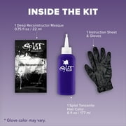 Splat Midnight Tanzanite Hair Dye Kit, Semi-Permanent Purple Hair Color for Brunettes