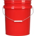 thumbnail image 5 of 5 Gallon Food Grade Buckets BPA Free with lids pails 90mil  (Pack of 3) 3 colors, 5 of 8