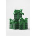 thumbnail image 3 of London Penny Premium Wrapping Paper - Emerald Canopy, 3 of 4