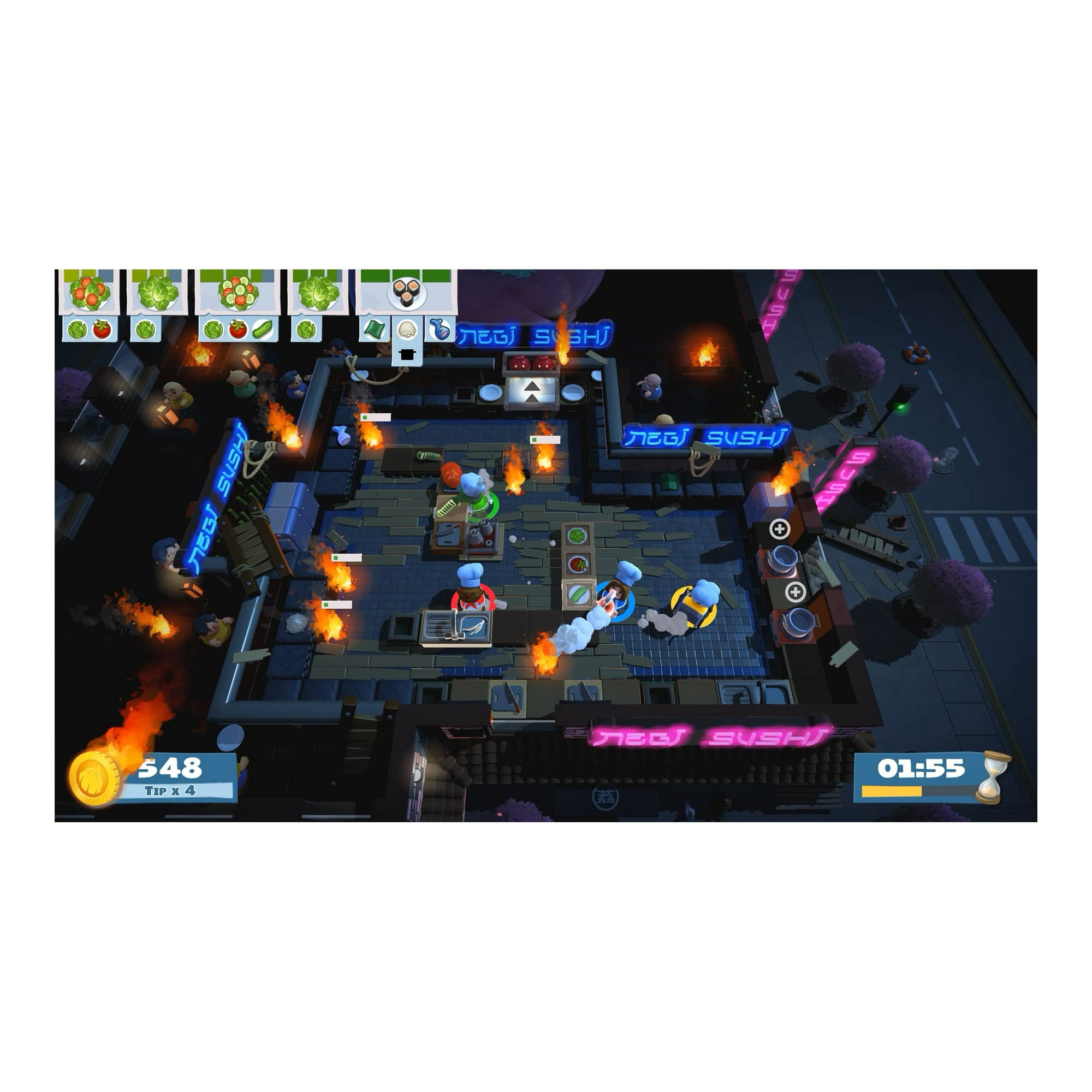Overcooked Overcooked 2 Nintendo Switch Walmart