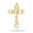 Gold, variant on Amazing Grace Wall Art Cross - Inspirational Steel Décor for Home or Garden (24"/Gold)