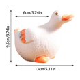 thumbnail image 3 of PATLOLLAV Cartoon Duck Succulent Flower Pot,Ceramic Duck Shape Flower Pot,Cute Plant Decoration Flower Pot for Desk,Fun Plant Container,Home Desk Mini Animal Flower Pot Decoration, 3 of 5