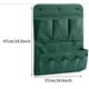 thumbnail image 3 of Organizador colgante para colgar sobre la puerta, bolsas de almacenamiento multifuncionales, color verde, 3 of 5