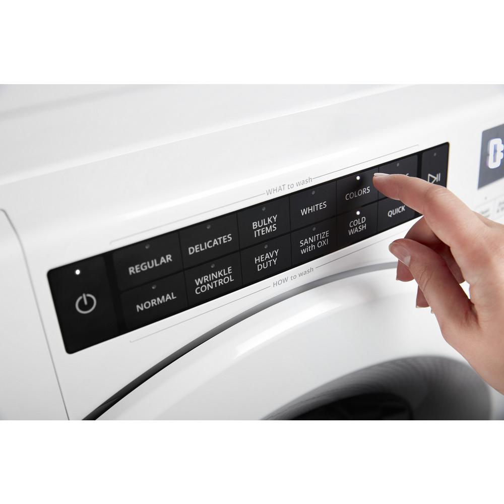 Whirlpool WFW5620HW 4.5 Cu. Ft. White Front Load Washer with Steam - image 4 of 9