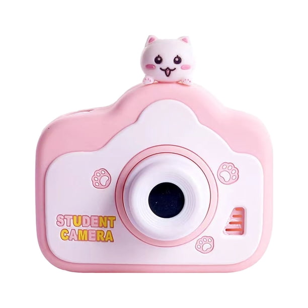 Pisexur Electrónica para Hombres Regalo Infantil para Navidad Cámara de Video HD de Doble Disparo Frontal y Trasera de 2000w Mini Cámara de Video de 2.0 Pulgadas Cámara de Música para Juegos con Tarj
