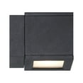 thumbnail image 6 of Wac Lighting Ws-W2504 Rubix 5" Wide Led Outdoor Wall Sconce - Black, 6 of 7
