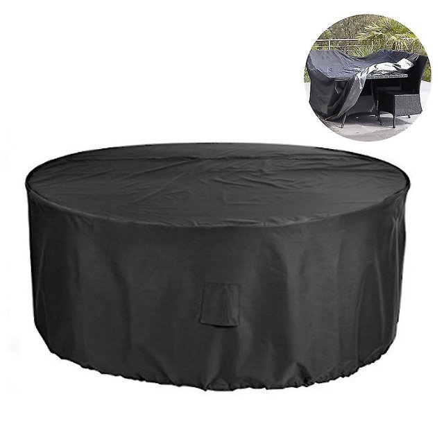 Funda para muebles de jardín 210D, cubierta para patio grande de tela Oxford, cubierta para mesa de jardín kaili Sencillez