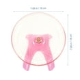 thumbnail image 2 of IBASETOY 1Pc Pink Exercise Wheel for Hamsters and Small Pets Durable, 2 of 5