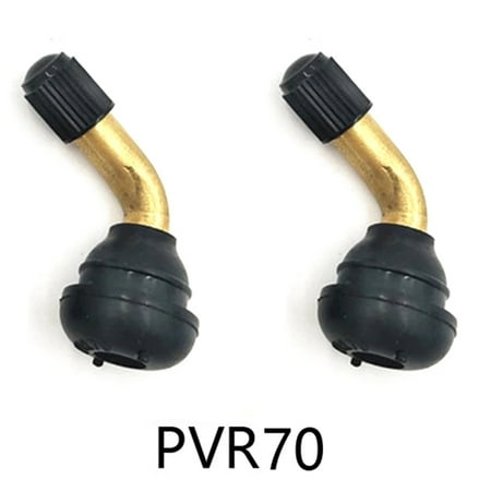 Sufanic 2Pcs Tubeless Tyre Valve Stems for Electric Scooter Bike PVR70 60 50 45 Degree
