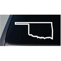 OKLAHOMA state 6" sticker decal car truck window college football basketball *C110*