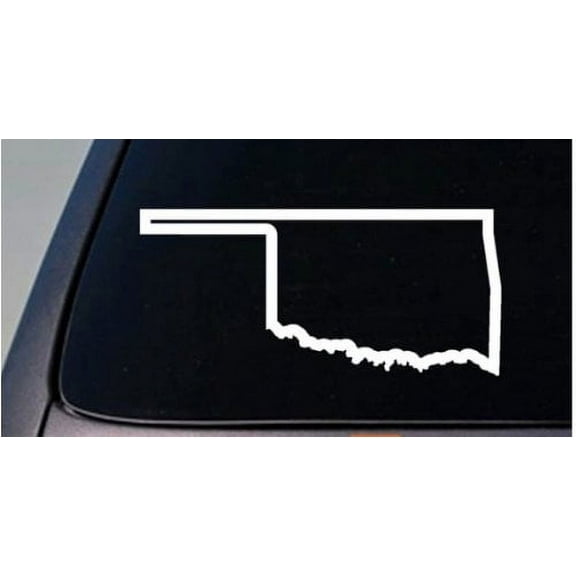 OKLAHOMA state 6" sticker decal car truck window college football basketball *C110*