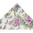 thumbnail image 4 of Purple Flowers Birds Tapestry Wall Hanging Tapestries Happy Colorful Hippie Psychedelic Art Polyester Carpet Wall Decorative for Living Room Bedroom 90x60inch, 4 of 7