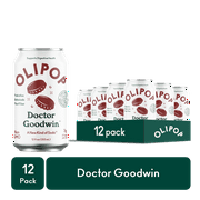 OLIPOP Prebiotic Soda, Doctor Goodwin, 12 fl oz, 12 Pack