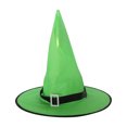 thumbnail image 1 of Maojin Decoración de Halloween Sombrero Brillante de Halloween Fiesta de Adultos para niños Fiesta de Baile Vestir Sombrero de Bruja, 1 of 2