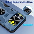 thumbnail image 2 of Funda para teléfono VEGO iPhone 13 Pro Max de 6.7 pulgadas con clip para cinturón, azul, 2 of 9