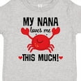 thumbnail image 4 of Inktastic Nana Loves Me Grandson Boys or Girls Toddler T-Shirt, 4 of 5