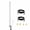 full set, variant on Omni Directional 4x4 MIMO Antenna 5G for T Mobile Home Internet, 5G/ 4G/ LTE/WiFi Outdoor Cellular Antenna for Modems Routers Hotspots Gateway, 600-6000MHz