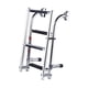 thumbnail image 4 of Escalera para barco, escalera de montaje en espejo de popa con almohadillas antideslizantes, accesorios plegables, escalera deslizante debajo de la 4 pasos, 4 of 8