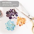 thumbnail image 3 of 6 Packs Round Buttons Craft Button Resin Sewing Buttons Round Resin Buttons for Crafts Sewing, 3 of 8