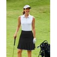 thumbnail image 4 of Pinspark Golf Skirts for Women 20" Knee Length Skirts with Shorts Active Skorts Yoga Pickleball Clothing, 4 of 7
