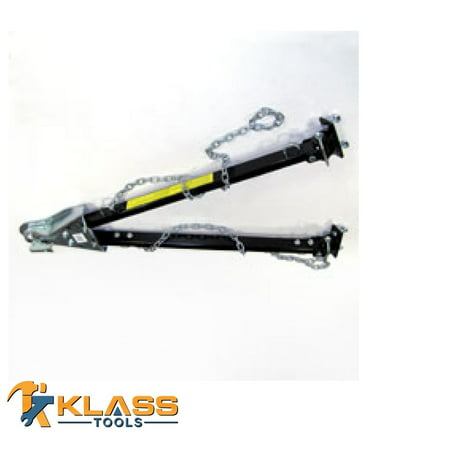 ADJUSTABLE MOUNT TOW BAR W/CHAINS
