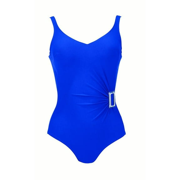 Anita Comfort Janella Women`s One-piece Swimsuit, 18C, french blue