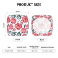 thumbnail image 5 of Goofa Rose Flowers Printed Couch Cushion Covers,Soft and Durable Throw Pillow Case , Floral Sofa Magic Sofa Stretch Cushion Couch Covers Washable, 5 of 9