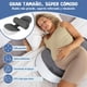 thumbnail image 2 of Almohada para Embarazada Memory Foam,Almohada de Maternidad Ajustable,Cojín de Apoyo para el Vientre,Espalda,Desmontable para Limpieza,Apto para Mujeres Embarazadas Que Duermen de Lado, 2 of 6