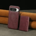 thumbnail image 6 of ELEHOLD For Google Pixel 10 Pro XL Case, PU Leather 2-in-1 Magnetic Detachable Leather Credit Card Slot Shockproof Wallet Case Cover For Google Pixel 10 Pro XL ,Winered, 6 of 8